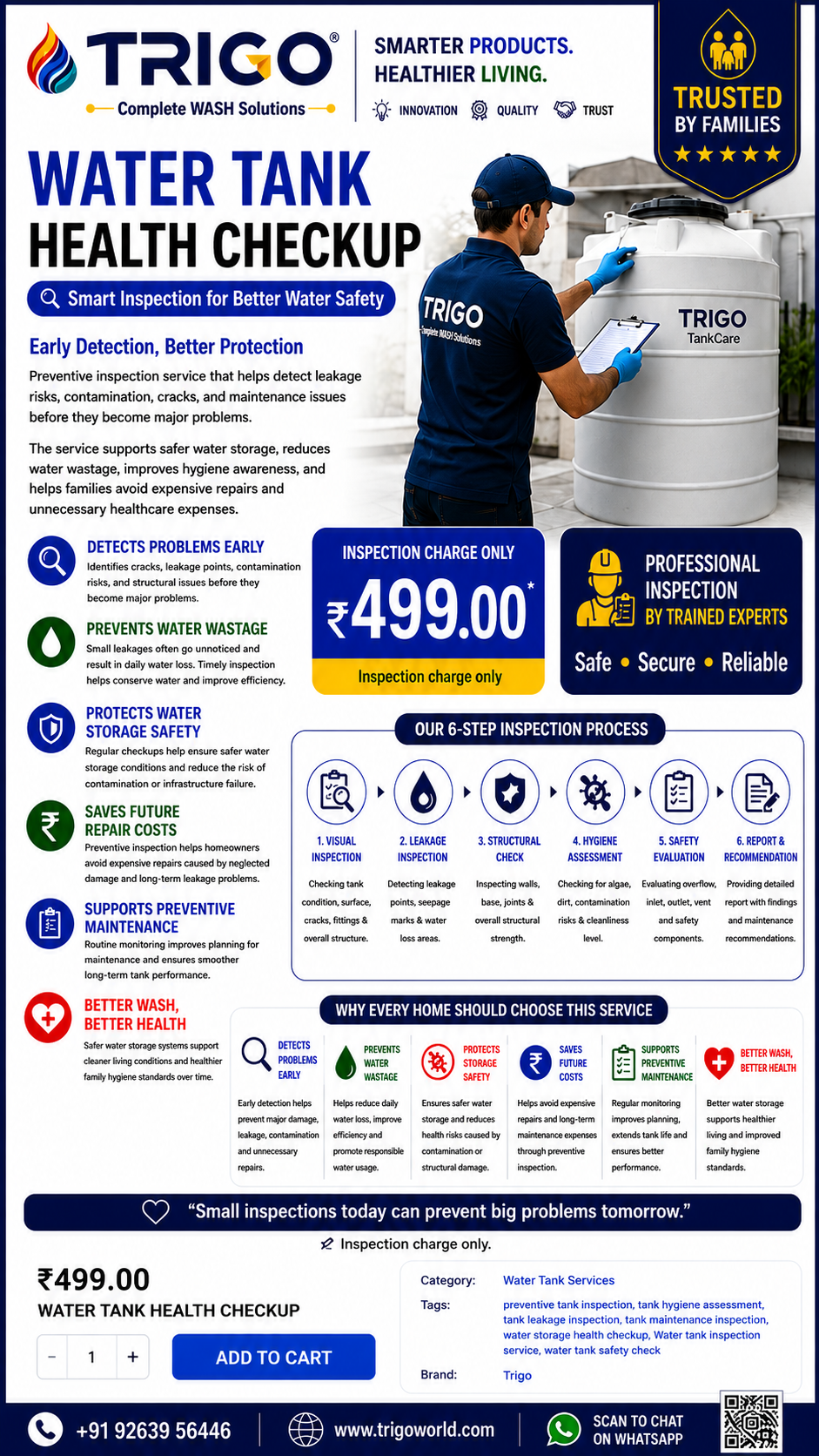 WATER TANK HEALTH CHECKUP